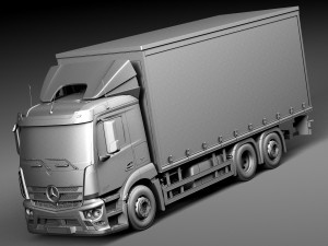 Mercedes-Benz Antos Box 2015 Modello 3D