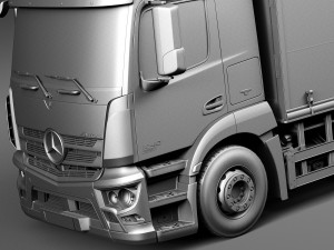Mercedes-Benz Antos Box 2015 Modello 3D