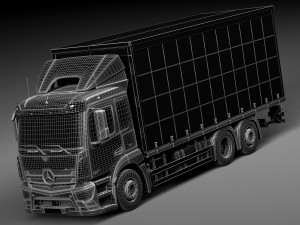 Mercedes-Benz Antos Box 2015 Modello 3D