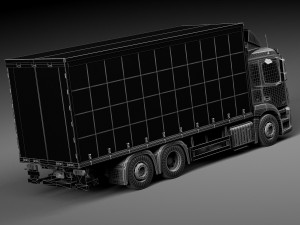 Mercedes-Benz Antos Box 2015 Modello 3D