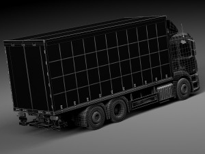 Mercedes-Benz Antos Box 2015 Modello 3D