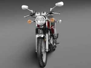 Yamaha SR400 2015 3D Model