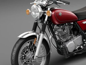 Yamaha SR400 2015 3D Model
