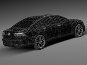 Volkswagen Passat GTE 2015 3D 模型