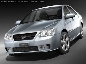 Kia Spectra 3D Model