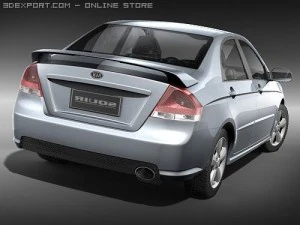 Kia Spectra 3D Model