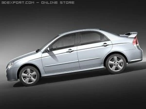 Kia Spectra 3D Model