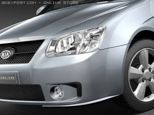 Kia Spectra 3D Model