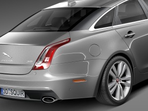 Jaguar XJ 2016 3D 模型