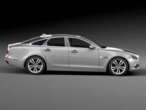 Jaguar XJ 2016 3D 模型