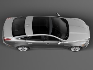Jaguar XJ 2016 3D 模型