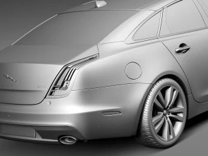 Jaguar XJ 2016 3D Model