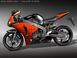 Honda CBR1000RR 2008-2009 Model 3D