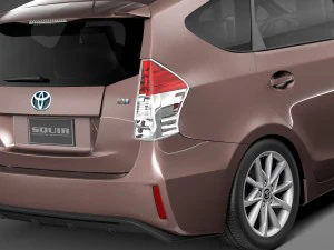 Toyota Prius V 2015 3D Model