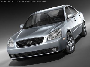 Kia Optima Modelo 3D
