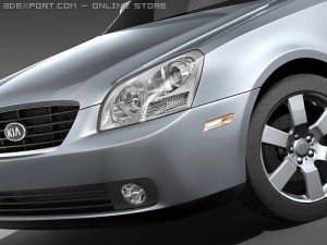 Kia Optima Modelo 3D