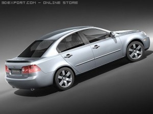 Kia Optima Modelo 3D