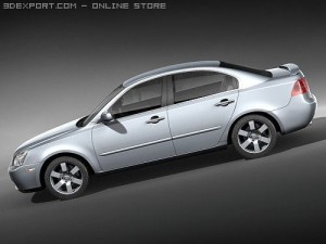 Kia Optima Modelo 3D