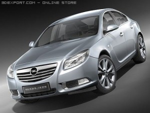 Opel Insignia 3Dモデル