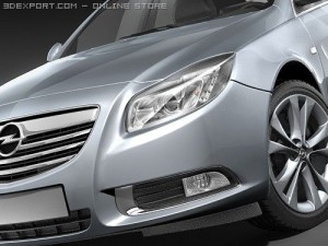 Opel Insignia 3Dモデル