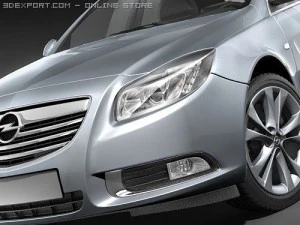 Opel Insignia 3D Model