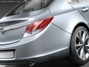 Opel Insignia 3Dモデル