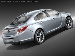 Opel Insignia 3Dモデル
