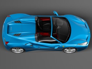 Ferrari 488 GTB Spider 2016 Modelo 3D
