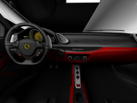Ferrari 488 GTB Spider 2016 3D मॉडल