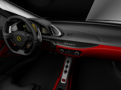 Ferrari 488 GTB Spider 2016 3D मॉडल