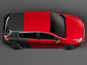 Peugeot 308 GTI 2016 Model 3D