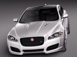 Jaguar XJR 2016 3D Модель