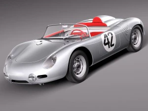 Porsche 718 RS60 Örümcek 3D Model
