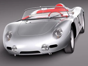 Porsche 718 RS60 Spider 3D Model