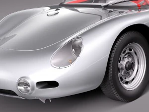Porsche 718 RS60 Spider 3D Model