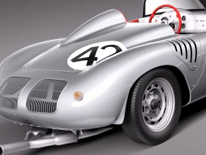 Porsche 718 RS60 Spider 3D Model