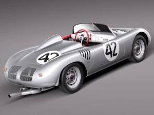 Porsche 718 RS60 Spider 3D Model