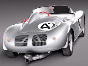Porsche 718 RS60 Spider 3D Model