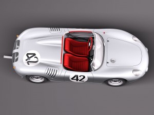 Porsche 718 RS60 Spider Modello 3D