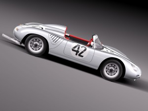 Porsche 718 RS60 Spider Modello 3D