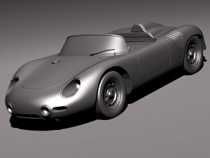 Porsche 718 RS60 Spider Modello 3D