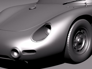 Porsche 718 RS60 Spider Modello 3D