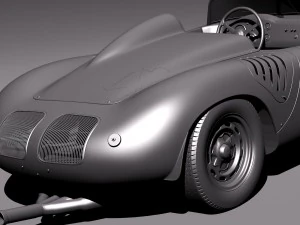 Porsche 718 RS60 Spider 3D Model