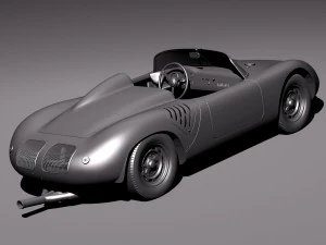 Porsche 718 RS60 Spider 3D Model