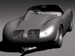 Porsche 718 RS60 Spider 3D Model