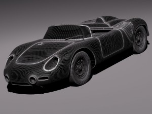Porsche 718 RS60 Spider Modello 3D