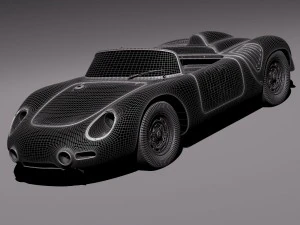 Porsche 718 RS60 Spider 3D Model