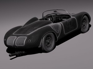 Porsche 718 RS60 Spider Modello 3D