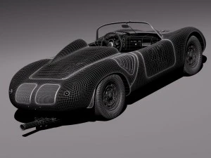 Porsche 718 RS60 Spider 3D Model