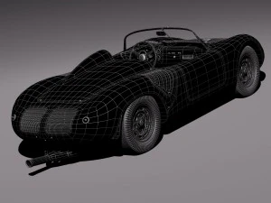 Porsche 718 RS60 Spider 3D Model